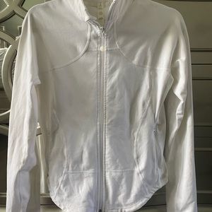 LULULEMON Womens White Define Jacket Size 10